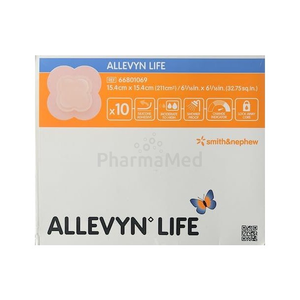 ALLEVYN LIFE L - 15.4x15.4cm - 10pc