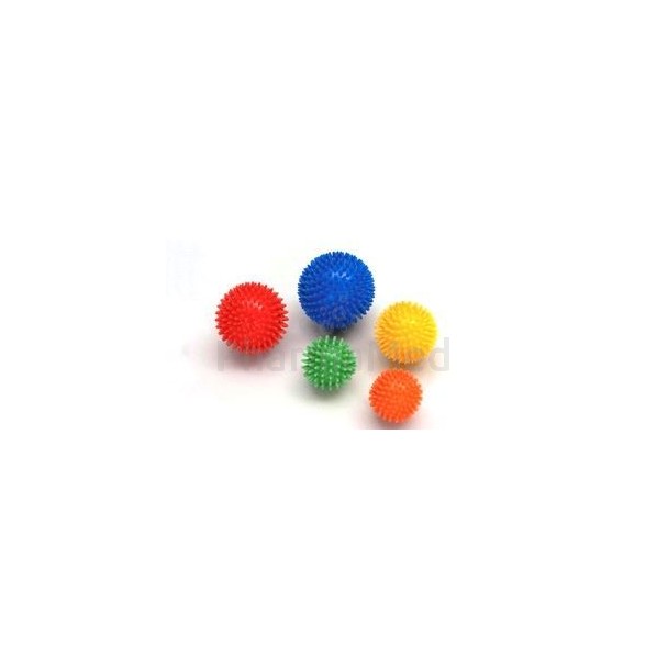 Balle de massage 8cm jaune - 1pc