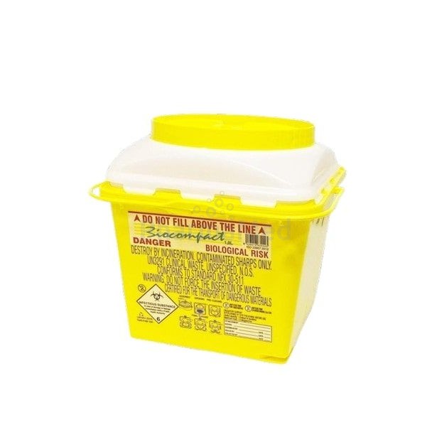 Collecteur d'aiguilles 1.8L Biocompact  (1pc)