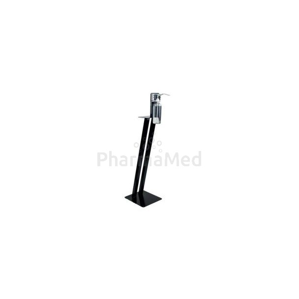 Support totem pour flacon pompe ALU