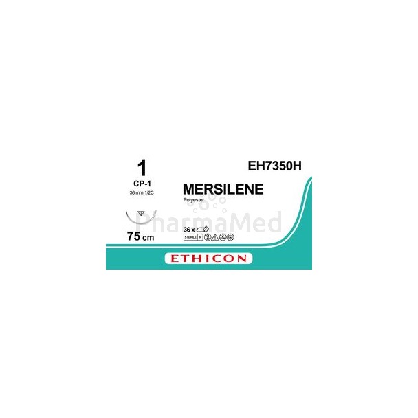 MERSILENE GRN 75cm M4 EH7350H - 36fils