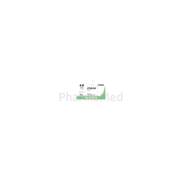 ETHILON 4/0 F2435H USP FS-3 75cm Noir - 36fils