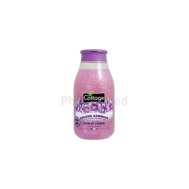 COTTAGE douche gommage Violette 250ml - 1pc