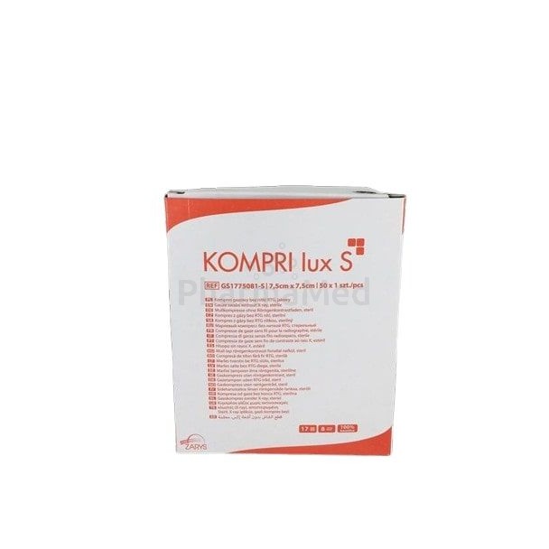 Compresses gaze ST ZARYS 3/1 7,5x7,5cm (50x1)