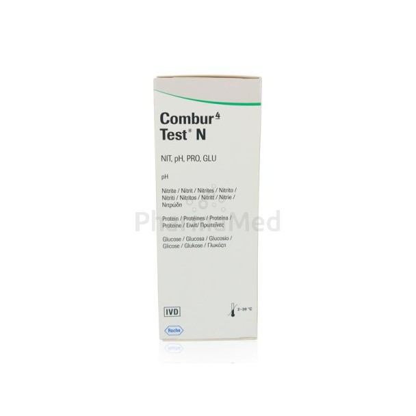 COMBUR TEST 4N - 50 bandelettes