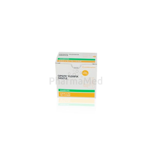 OPSITE FLEXIFIX GENTLE 2,5cmx5m - 1rl