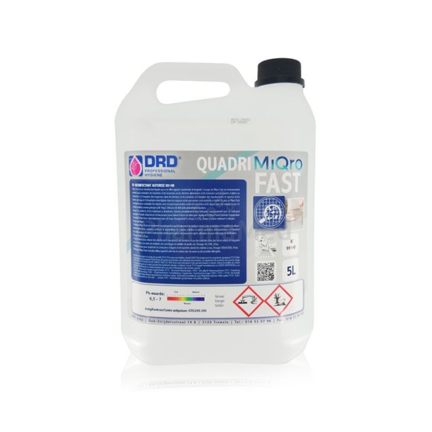 DRD Quadri MiQro Fast désinfectant (5L)