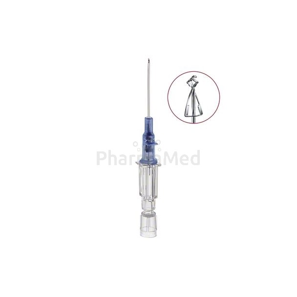 INTROCAN SAFETY PUR 14G 2.2X50mm orange(50pc)