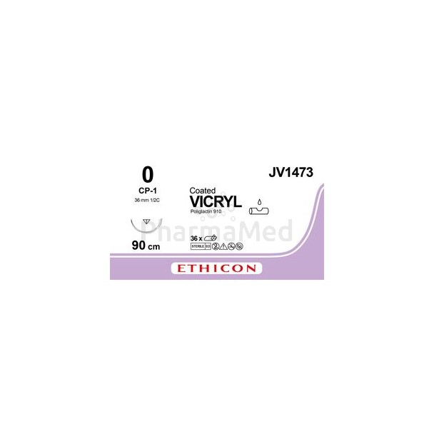 VICRYL 0 JV1473 CP-1 90cm Incolore - 36fils