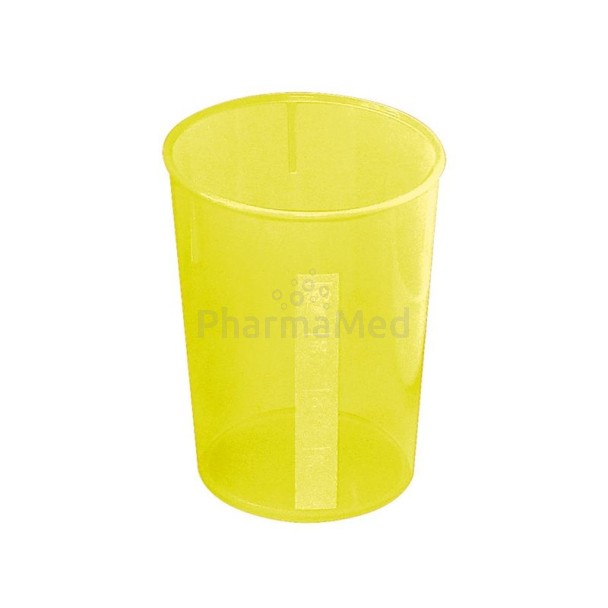 Beker 250ml Tuit eend 12mm Geel