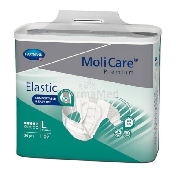 MOLICARE PREMIUM Elastic Kleefluier L 5D - 30st