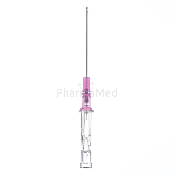 INTROCAN SAFETY PUR 20G 1.1X25mm rose  (50pc)