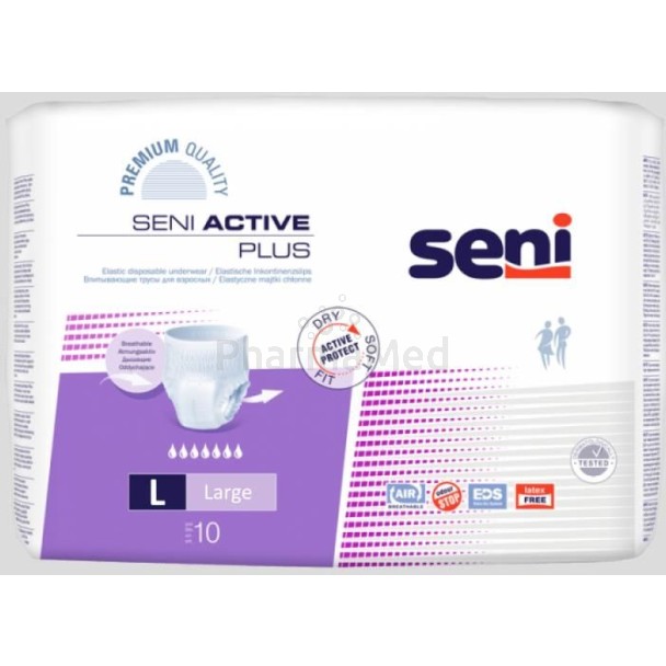 SENI ACTIVE Plus Pants Large - 10st