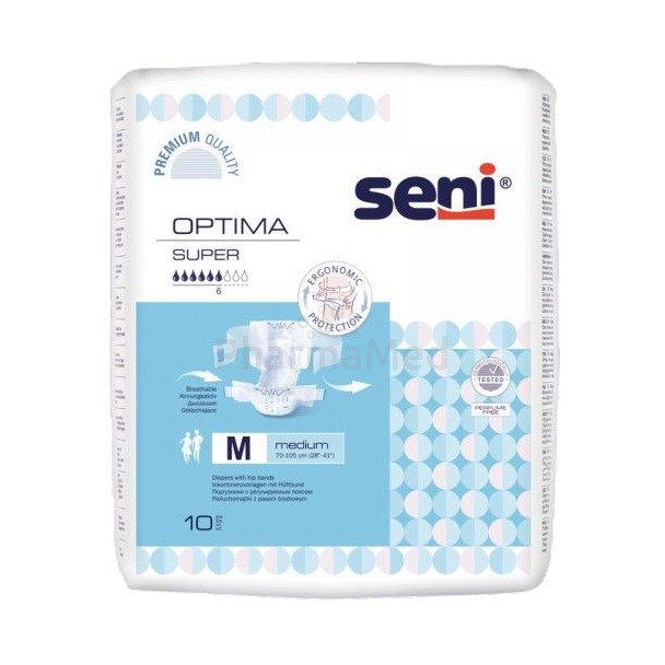 SENI OPTIMA Flex Super XLarge 8D Blauw - 10st