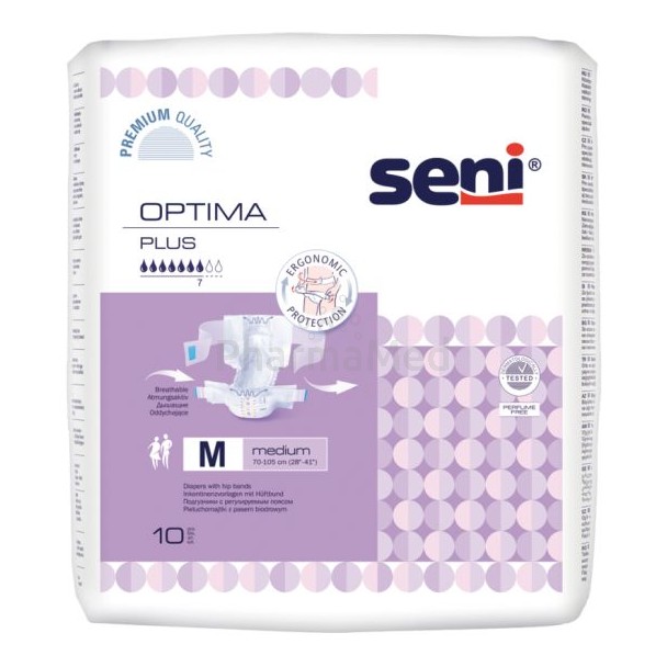SENI OPTIMA Flex Plus - Medium 7g Mauve - 10pc