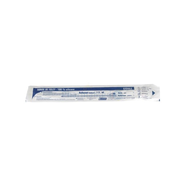 Sonde silic. FOLEY Std AGP CH18 5-10ml - 1st