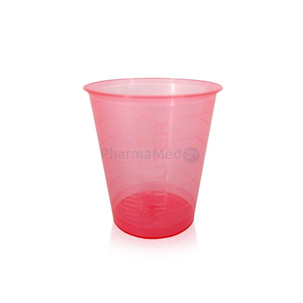 Bekertje 30ml rood   (60x80st)