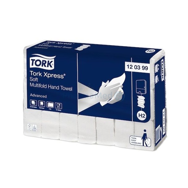 Ess. main TORK ADV. interf. doux 2pl XL 24x21.5cm - 21x136pc