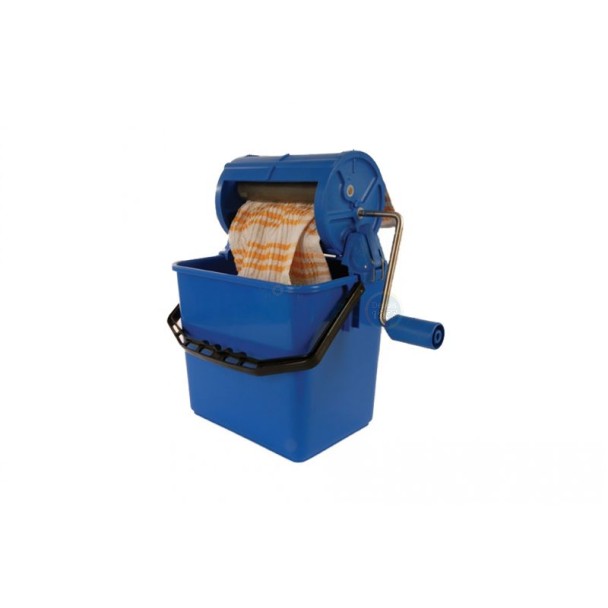 Blauwe emmerwringer
