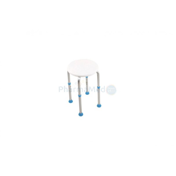 Tabouret de douche alu réglable ht 38 à 55cm