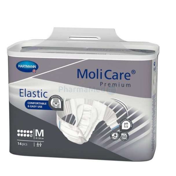 MOLICARE PREMIUM Elastic Kleefluier M 10D - 14st