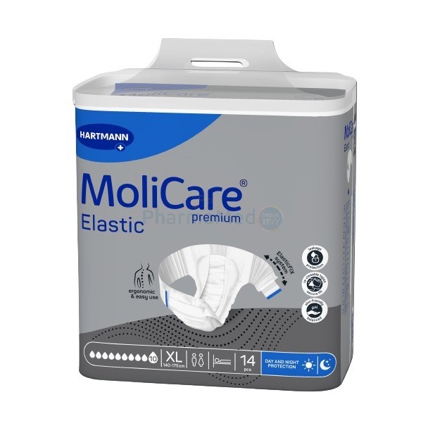 MOLICARE PREMIUM Elastic Kleefluier XL 10D - 14st