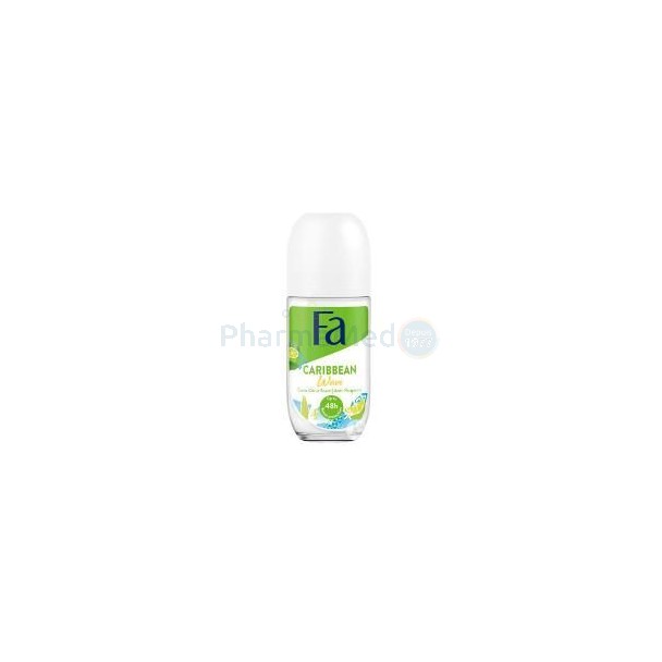 Déodorant roll-on FA femme caribbean lemon 50ml - 1pc