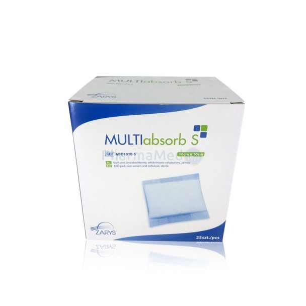 Compresses absorb. ST ZARYS 10x10cm ...(25pc)