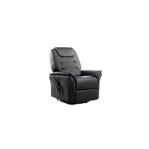 Fauteuil releveur massant/chauffant noir