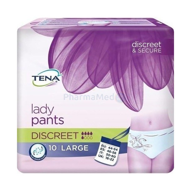 TENA LADY Pants Discreet Plus Large - 10st
