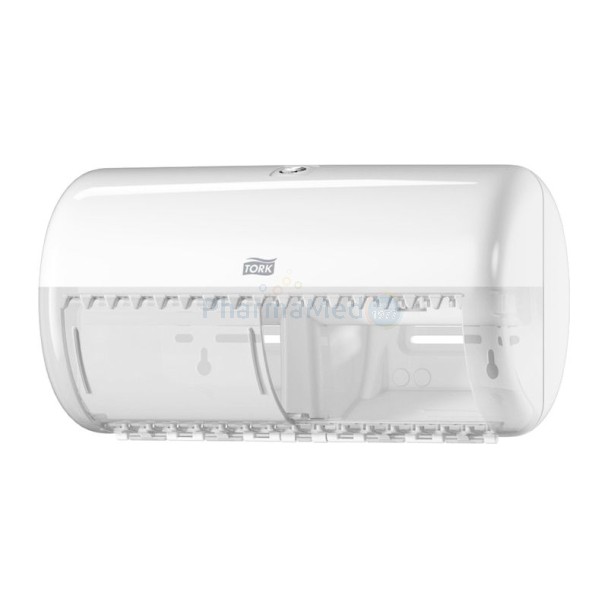 Distributeur pap. hyg. blanc TORK double(1pc)