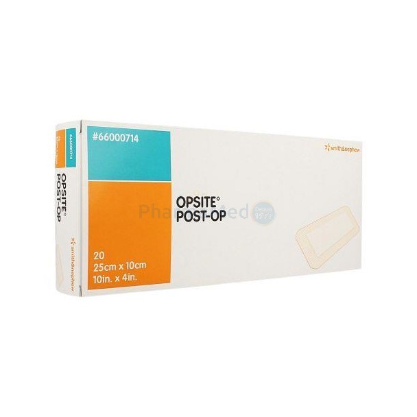 OPSITE POST-OP 25cmX10cm - Import - 20st