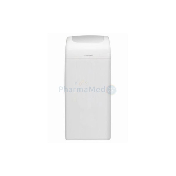 AQUARIUS poubelle blanche Plastique 44x28x56cm - 1pc