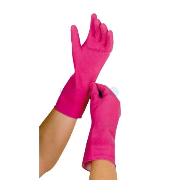 Rubberen handschoen voor laag aantrekken M