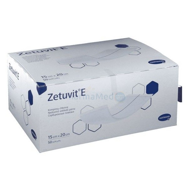 Compresses absorb. NS ZETUVIT E 15X20cm - 50pc