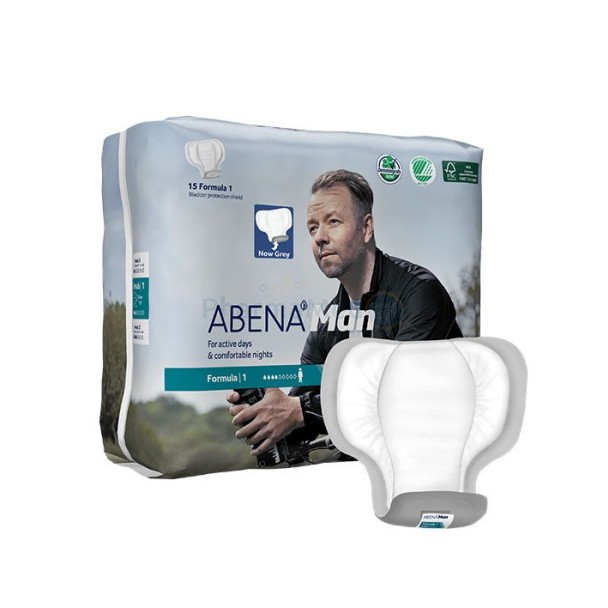 ABENA MAN Anatomische inlegger Man F1 - 15st