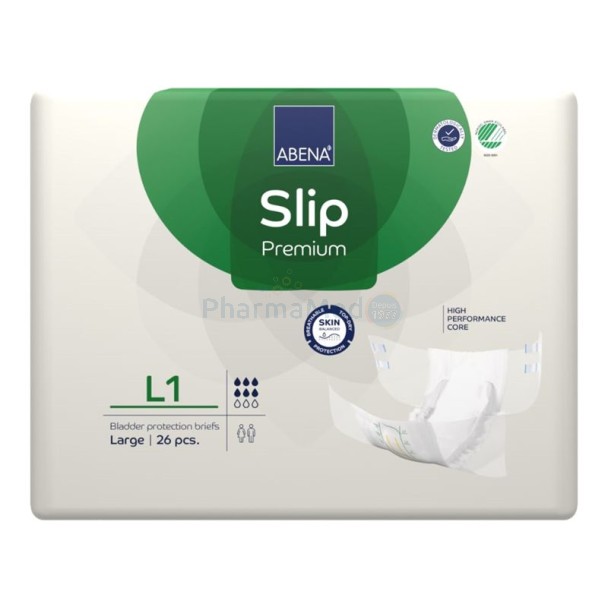 ABENA SLIP Premium Kleefluier L1 - 2500ml/8D - 26st