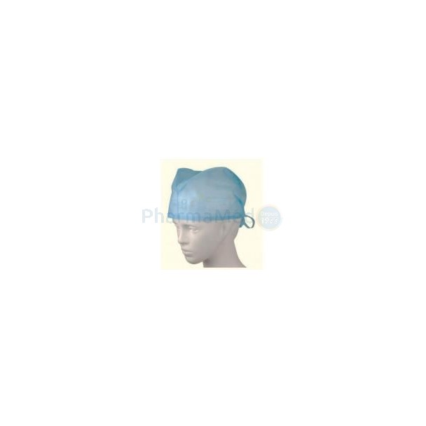 Calot de chirurgien+lanières à nouer UU (1pc)