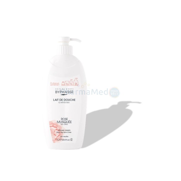 BYPHASSE Caresse douchemelk Rose musquée 1L