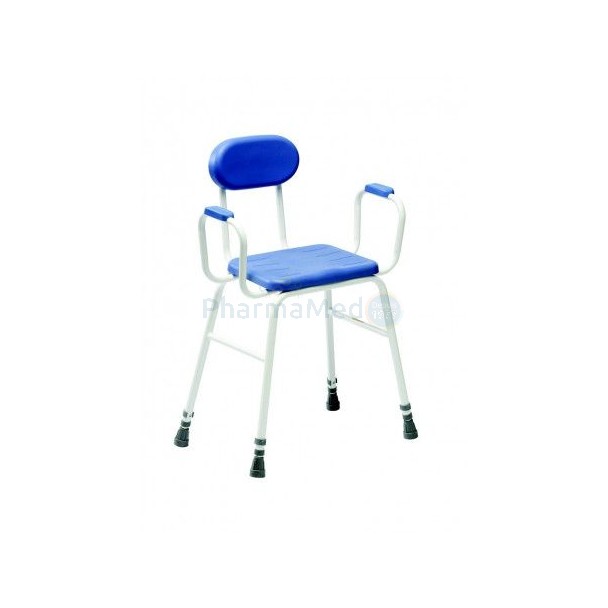 Chaise haute de cuisine confort bleue - 1pc