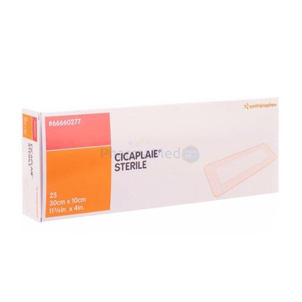 CICAPLAIE ST Pansements Post-op 10x30cm - 25pc