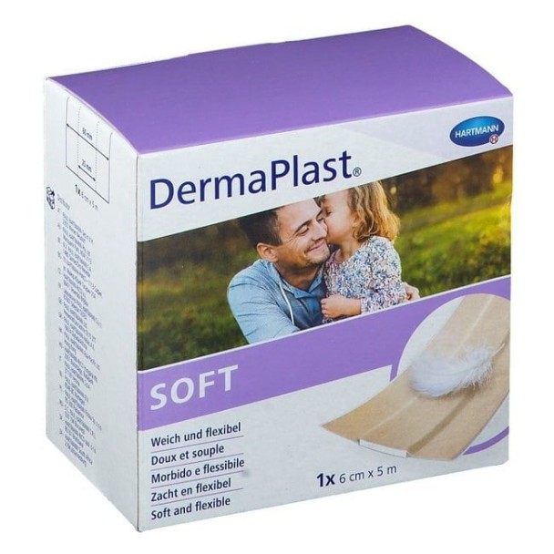 DERMAPLAST Soft 6cmx5m - 1rl