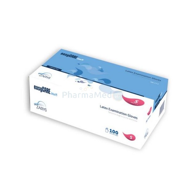 EASYCARE Gants latex NS non poudrés Medium - 100pc