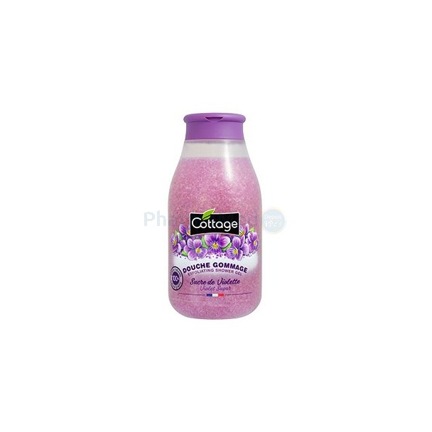 COTTAGE douche gommage Violette 250ml - 1pc