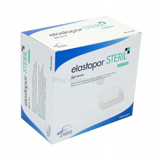 ELASTOPOR ST pans. post-op ZARYS 5x7,2cm/100p