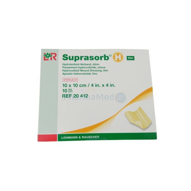 Suprasorb H  Pans. Hydroc. fin 10x10cm - 10pc