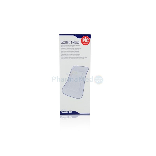 SOFFIX Med 10x30cm pans. adhés. hypo. - 25pc