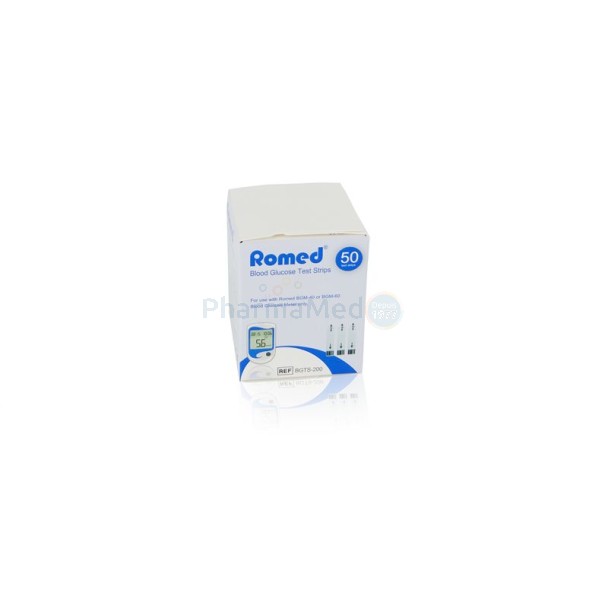 ROMED tigettes pour glucomètre - 50pc