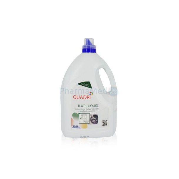 QUADRI TEXTIL lessive liq. Professionnel 3L