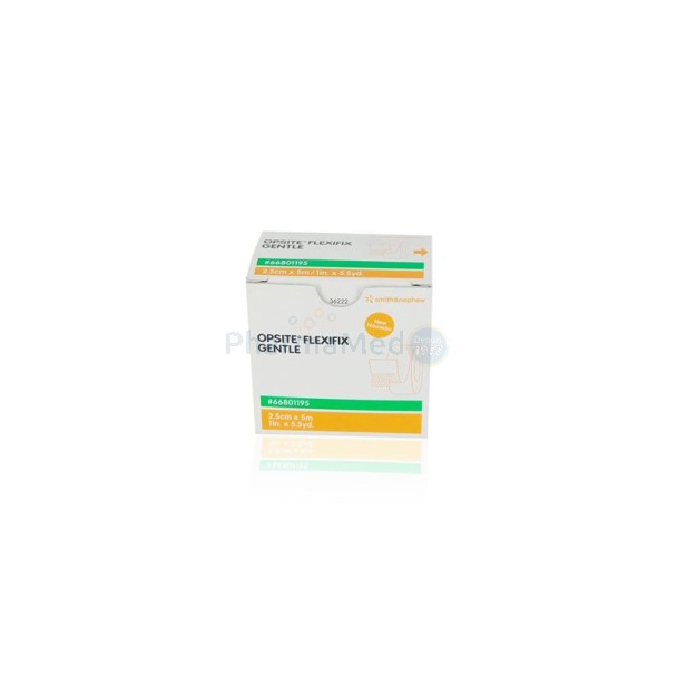 OPSITE FLEXIFIX GENTLE 2,5cmx5m - 1rl